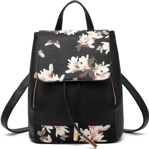 Women Backpack High Quality PU Leather Mochila Escolar School Bags For Teenagers Girls Top-handle Backpacks Winmax Fashion 2016