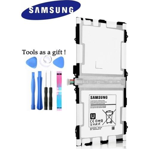 100% Original Tablet Battery EB-BT800FBU EB-BT800FBC For Samsung GALAXY Tab S 10.5 SM-T800 SM-T801 T805C SM-T805 T807 7900mAh