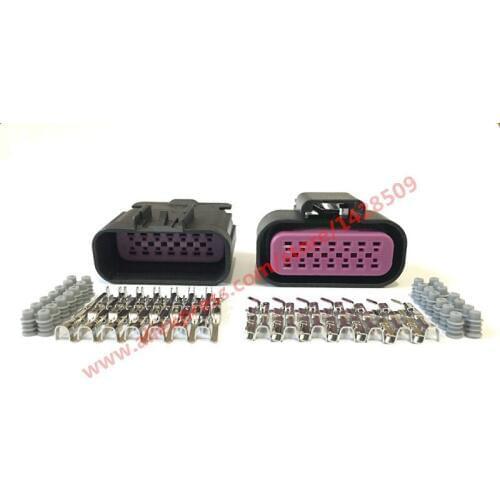 5 Sets Delphi GT Series 14 Pin Female Male Sealed Waterproof Auto Car Wire Electric Connector Automotive Housing Plug 15326856