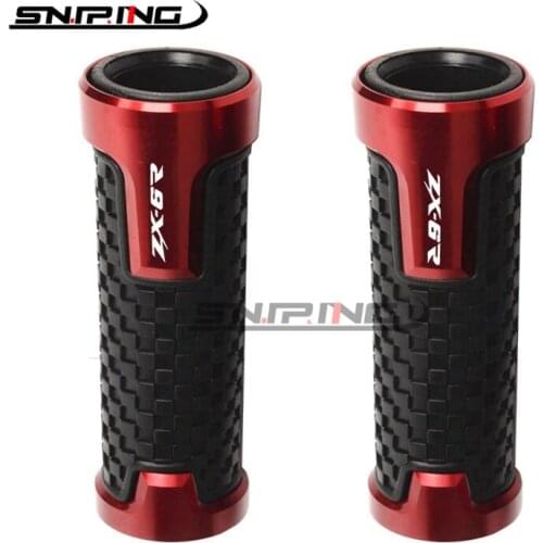 Motorcycle Accessories Handle Bar Grips Motorbike Handlebars FOR KAWASAKI ZX-6R ZX-10R ZX-12R ZZR1400 Z750 Z750S Z1000 Z1000SX