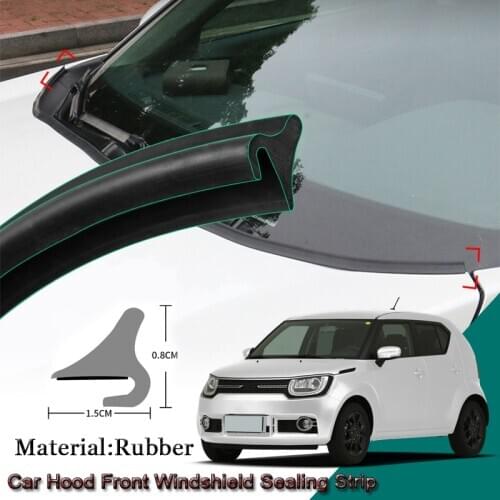 DIY Car Seal Strip Windshied Spoiler Filler Protect Edge Weatherstrip Strips Sticker Auto Accessories For Suzuki IGNIS 2016-2020