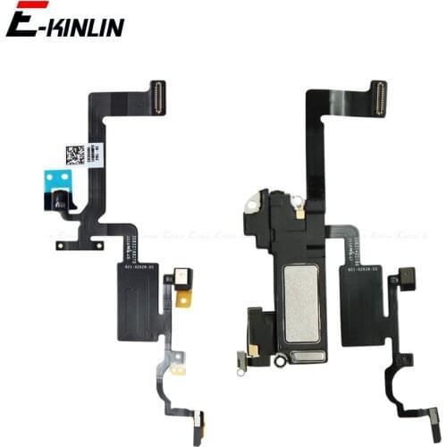 For iPhone 12 mini 12 Pro Max Front Ear Earpiece Speaker Proximity Ambient Light Sensor Flex Cable Ribbon