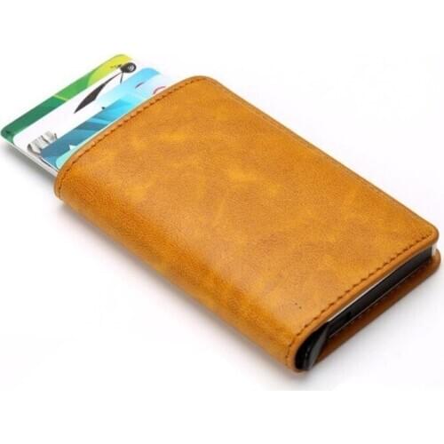 VIP GH Single Card Holder Men Wallets Money Bag Male Vintage Black Short Purse 2019 Small Leather Slim Wallets Mini Wallets Thin