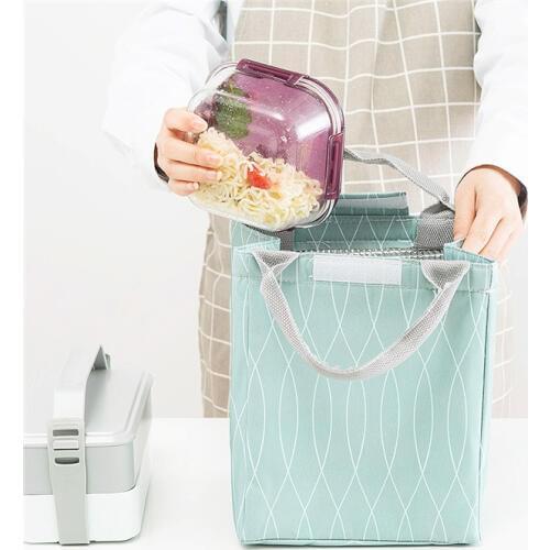 Portable Picnic Bag Lunch Tote Insulation Thermal Bags Waterproof Beach Lunch Bag Cooler Box Refrigerator Bag For Travel Camping