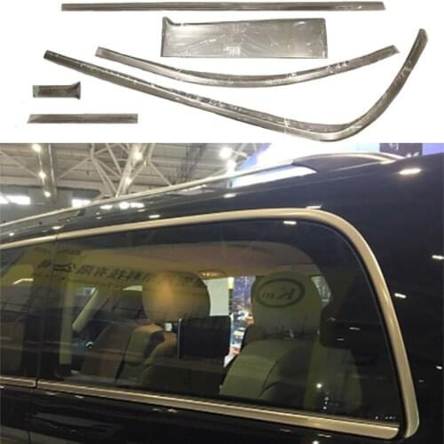 Fit for Benz V-Class V200 V220 V250 V260 Vito Metris W447 Window sills Protector Cover Strips Molding Trims car Accessories