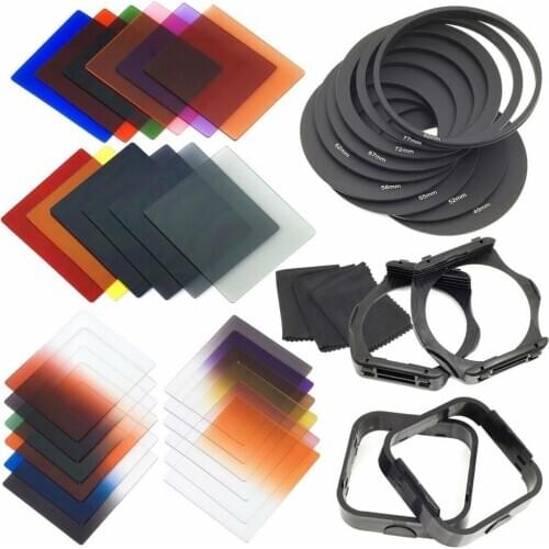 Complete Square Filter Kit for Cokin P Series + Filter Holder + Lens Hood
