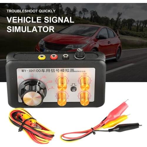 Portable Auto Vehicle Signal Simulator Car Temperature Sensor and Crankshaft Position Sensor Signal Generator Meter Dropship