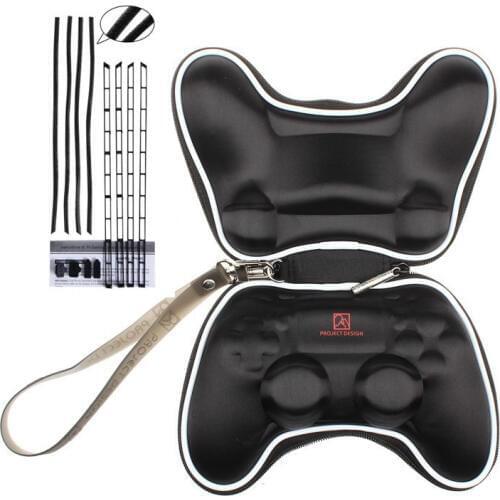 Shockproof Pocket Protective Pouch Bag Case Hard Pack+Dustproof Kit Mesh Jack Stopper Pack For PlayStation 4 PS4 Gaming Console