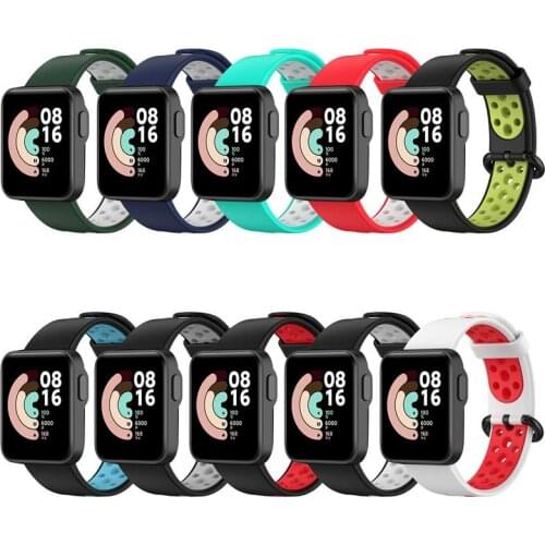 SmartWatch Strap For Redmi Watch Silicone Strap For Xiaomi Mi Watch Lite Sport Rubber Bracelet Accessories