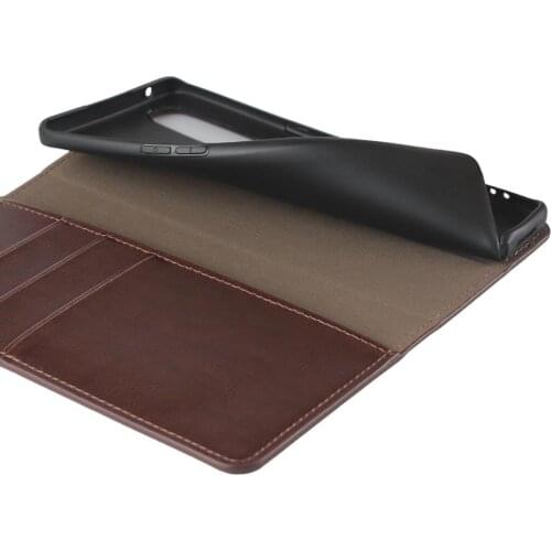 Deluxe left and right dermis cover mobile phone case For Oppo Reno3 Pro Four Color Wallet Card Bracket Function