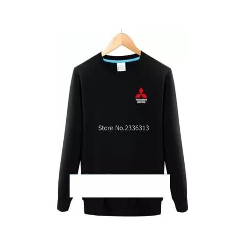 Spring and Autumn Winter Mitsubishi Motors Sweatshirt 4S shop after-sales men and women work clothes jacket round neck coats