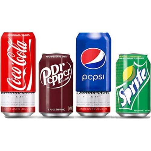 Hide Your Beverage Cola Beer Can Covers 355 Silicone Can Shape Cooler Sleeve Cover Perfect For Outdoors Events Party