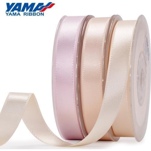 YAMA Taffeta Edge ribbon 6 9 16 22 38 mm 1/4 3/8 5/8 7/8 1.5 inch 100Yards/roll Fancy Ribbons Diy Gifts Crafts Webbing Handmade