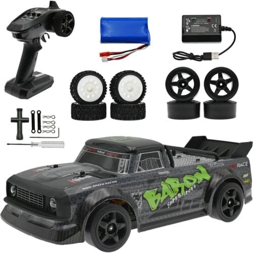 UDIRC 1602 RTR Brushless Several Battery 1/16 2.4G 4WD RC Car LED Light Drift Proportional Off Road Vehicles Model Toy Gift Kid