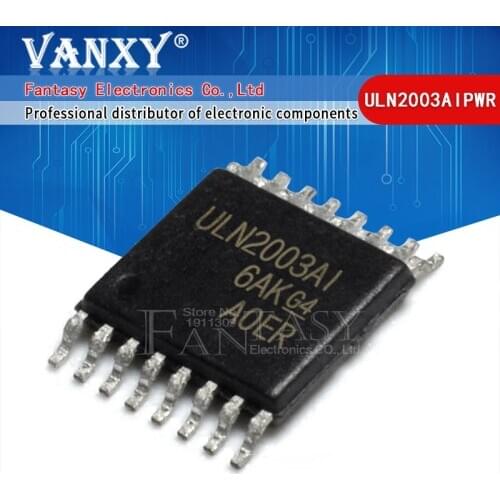10pcs ULN2003AIPWR TSSOP16 ULN2003 TSSOP ULN2003AIPW UN2003AI SMD TSSOP-16