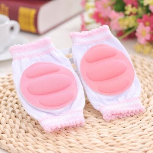 2020 New 1Pair Baby Kneepad Cotton Breathable Sponge Children Knee Pads Learn To Walk Best Protection Crawling Leggings Pad