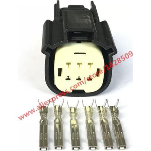 5 Sets 33472-0601 Molex 6 Pin Female Waterproof Automotive Connector For Ford Mondeo