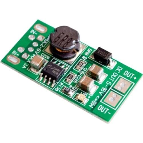 5 pcs 8W USB Input DC-DC 5V to 12V Converter Step Up Module Power Supply Boost Module