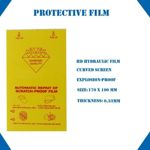 50 PCS Flexible Hydrogel Screen Protector For all Film Cutting Machine Explosion-proof Smooth Film Screen Protector Universal