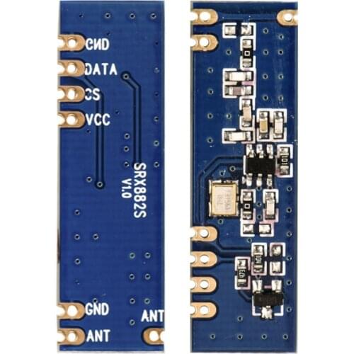 50pcs/lot Wireless RF Module SRX882 Receiver RX Module ASK Modulation 433MHz/315mhz Receiver Module