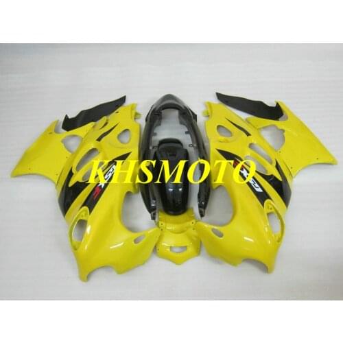 Fairings set for GSX600F GSX750F 03 04 05 06 GSX600 750F GSXF600 Katana 2003 2004 2005 2006 Yellow black Fairing kit YD12