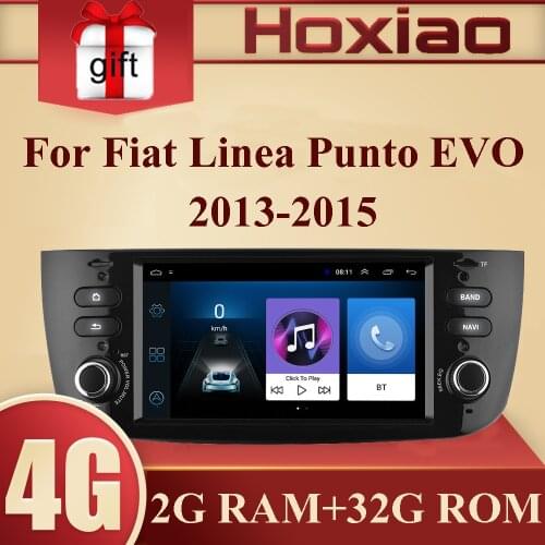 Android Car Multimedia video Player For Fiat Linea Punto evo Grande Linea 2007-2015 GPS Navigation radio Stereo audio