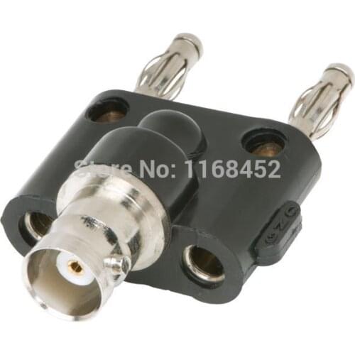 BB132 Female BNC to Dual stacking 4mm banana plug