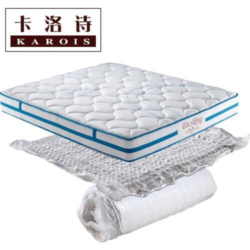Double Size Design 24cm Thick Compressed Latex Spring Mattress Hotel Furniture