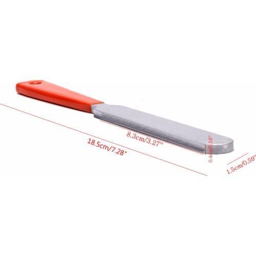 Guitar Fret Crowning Luthier File Narrow Dual Cutting Edge Tool