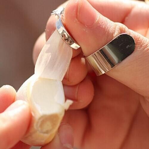 Creative fruit vegetables peeler finger zesters stainless steel garlic presses kitchen helper cooking tools