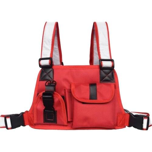 Multifunctional Chest Harness Bag For Two Way Radio Essentials