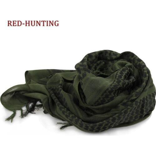 Men Women Military Windproof Scarf Muslim Hijab Shemagh Tactical Shawl Arabic Keffiyeh Outdoor Hunting Hiking Scarves