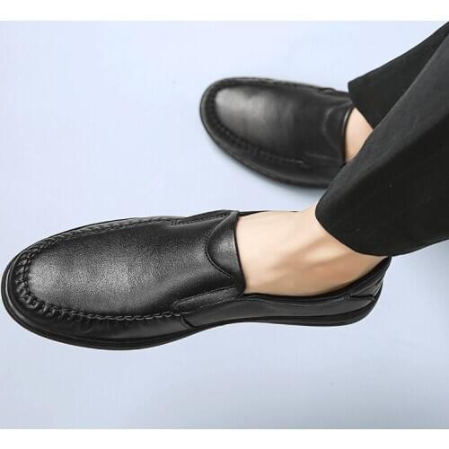 New leather hombre spring Mens sapato mens masculino zapatos hot breathable shoe sale cuero shoes leisure for men informales de