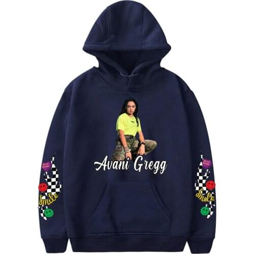 Newest Avani Gregg Hoodies Men/Women Sweatshirt Fashion Harajuku Hooded Avani Gregg Sweatshirt Kpop Streetshirt Tracksuits