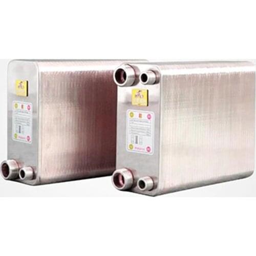 50 Plates brazed plate heat exchanger Beer Wort Chiller Cooler Home Brewing Beer Brazed plate type water heater SUS304