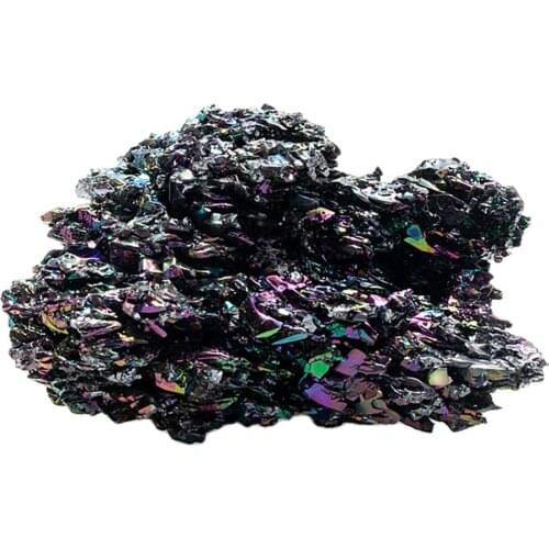 40-60mm Stunning Rough Rainbow Carborundum Silicon Carbide Mineral Specimen Gifts