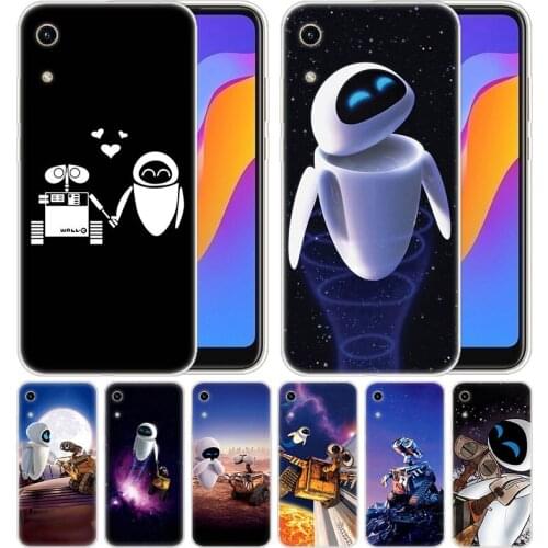Luxury Silicone Case Wall-E Robot for Huawei Honor 9X 8A 7A 20 Pro 7X 8X 7S 8S 8 9 10 Lite View 20 20i 10i Play Fashion Cover