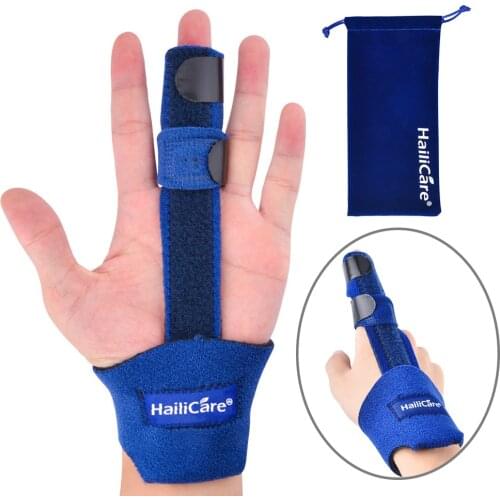 Finger Splint Brace Stabilizer Health Care Adjustable Guard Support Splint Arthritis Tendonitis Sprained Pain Relief Belt