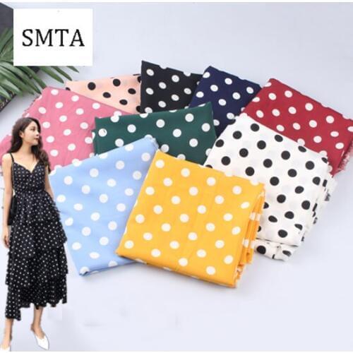 100*150cm New Arrive Imitated Silk Fabric Chiffon Colorful Gowns Dress Material Gradual Chiffon Fabric Sheer Circle D30