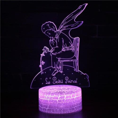 3d Usb Night Light Colorful Touch Gift Christmas Decorations Baby Led Lamp Remote Touch Switch Night Lamp