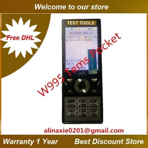 Free Shipping DHL/ EMS +Telecom Parts equipment W995 , support tems pocket and tems drive test