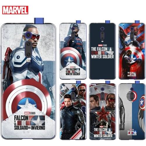 The Falcon and the Winter Soldier For Xiaomi Redmi 9I 9T 9A 9C 9 Prime 8A 8 7A 7 6A 6 5 5A 4X PRO Plus Transparent Phone Case