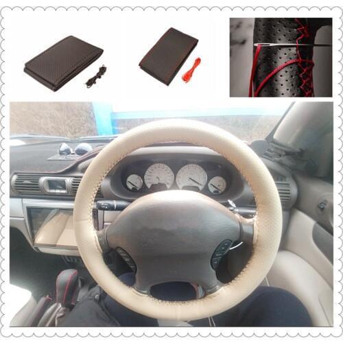 Car shape steering wheel cover knitting hand sewing auto parts for Mercedes Benz ML500 ML350 GL450 B200 B150 CLK63 R F700