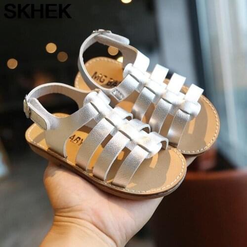 KAMUCC Baby Toddler Children Non-slip Beach Shoes Sweet Princess Shoes Summer 2021 New Boys And Girls Sandals For Girls 3 Color