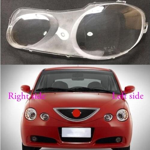For Chery QQ6 Headlight Shell Lamp Shade Transparent Cover Headlight Glass Headlamp Cover