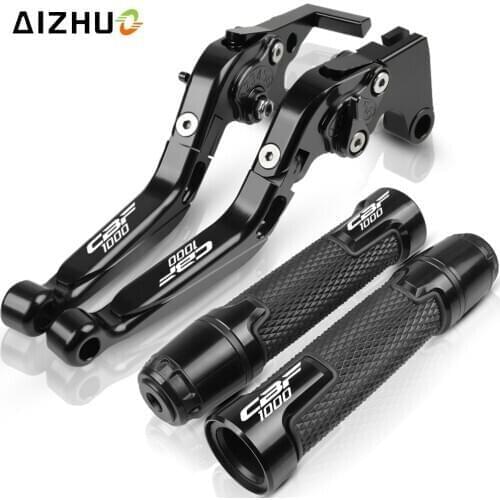 For Honda CBF1000 CBF 1000 2006 2007 2008 2009 CNC Aluminum Motorcycles Brake Clutch Lever Handle Grips Folding Extendable