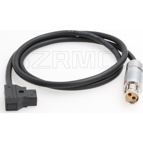 D Tap to Fischer 2 Pin Female Power Cable for ARRI Alexa XT SXT Cameras