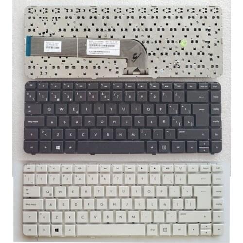 Spanish Layout Replacement Laptop Keyboard For HP Pavilion Dv4-5000 Series SP Without Fram