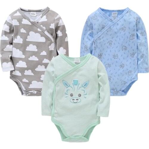 Baby Rompers Sleepsuit Baby Girl Pajamas 2 3 4PCS Newborn Boy Clothes Baby Girl Romper Infant Baby Jumpsuit Underwear Cotton