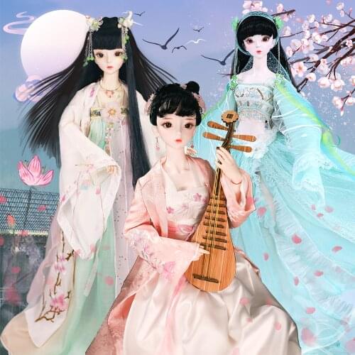 DBS DREAM FAIRY doll 1/3 bjd mechanical joint body with clothes shoes, SD Kit Toy anime girls Gift